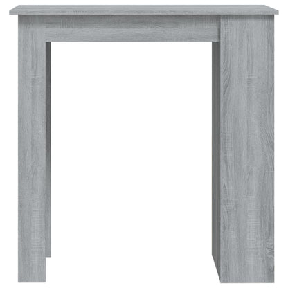 Tavolo Bar con Ripiani Grigio Sonoma 102x50x103,5cm Truciolato | homemem39