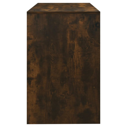 Scrivania Rovere Fumo 101x50x76,5 cm in Truciolato - homemem39