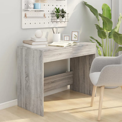 Scrivania Grigio Sonoma 101x50x76,5 cm in Truciolato - homemem39
