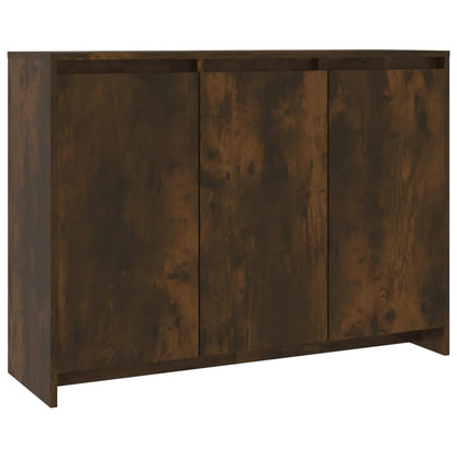 Credenza Rovere Fumo 102x33x75 cm in Truciolato | homemem39