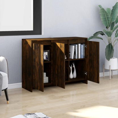Credenza Rovere Fumo 102x33x75 cm in Truciolato | homemem39