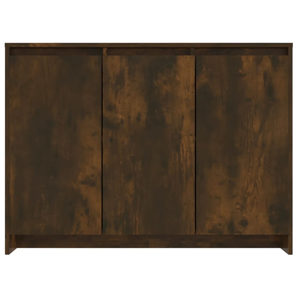 Credenza Rovere Fumo 102x33x75 cm in Truciolato | homemem39