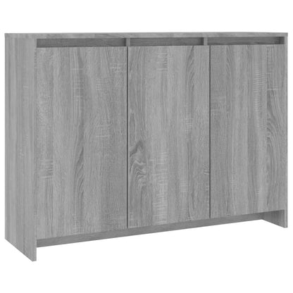 Credenza Grigio Sonoma 102x33x75 cm in Truciolato - homemem39