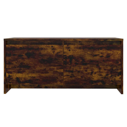 Tavolino da Salotto Rovere Fumo 90x50x41,5 cm in Truciolato | homemem39