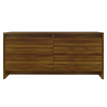 Tavolino da Salotto Rovere Marrone 90x50x41,5 cm in Truciolato