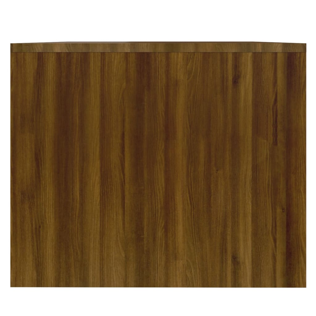 Tavolino da Salotto Rovere Marrone 90x50x41,5 cm in Truciolato
