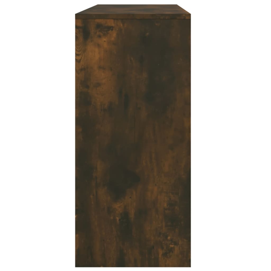 Tavolo Consolle Rovere Fumo 100x35x76,5 cm in Truciolato