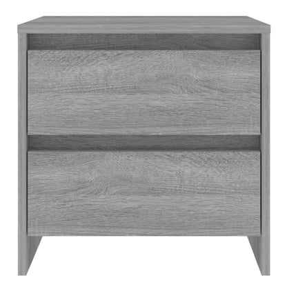 Comodino Grigio Sonoma 45x34,5x44,5 cm in Truciolato