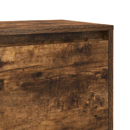 Comodino Rovere Fumo 45x34x44,5 cm in Truciolato | homemem39