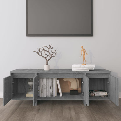 Mobile Porta TV Grigio Sonoma 120x30x40,5 cm in Truciolato - homemem39