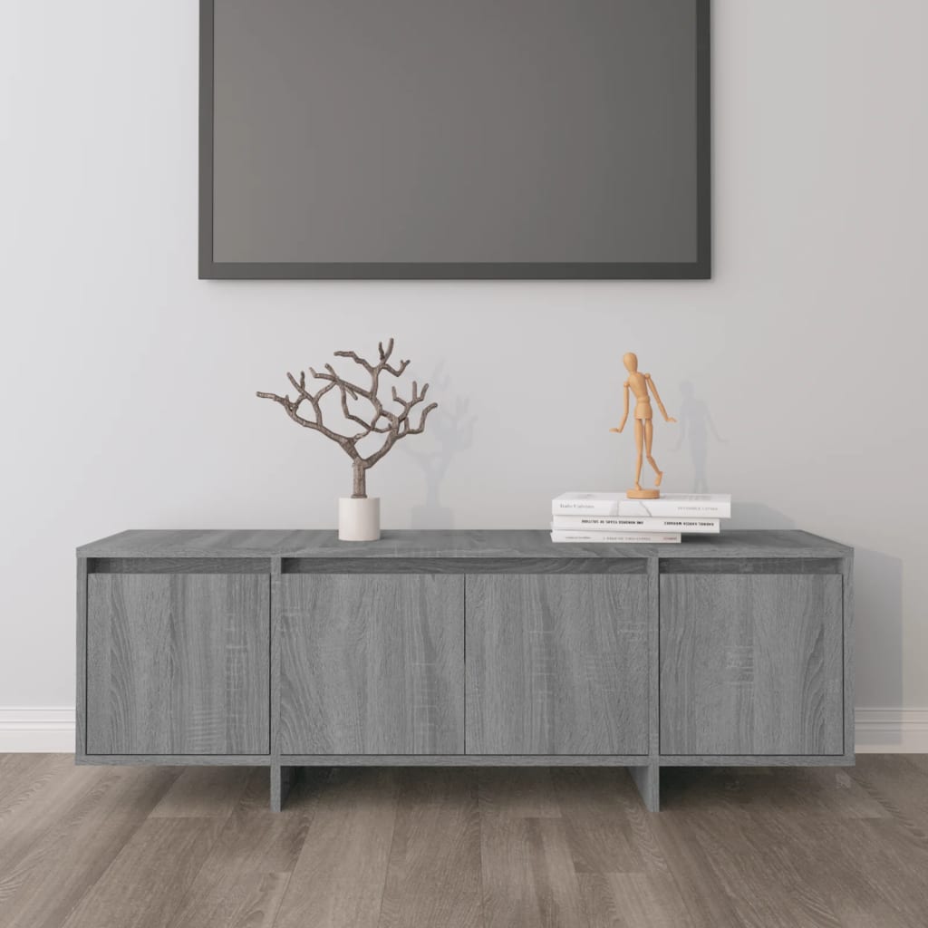 Mobile Porta TV Grigio Sonoma 120x30x40,5 cm in Truciolato - homemem39