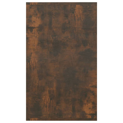 Credenza 3 Cassetti Rovere Fumo 120x41x75 cm Legno Multistrato - homemem39
