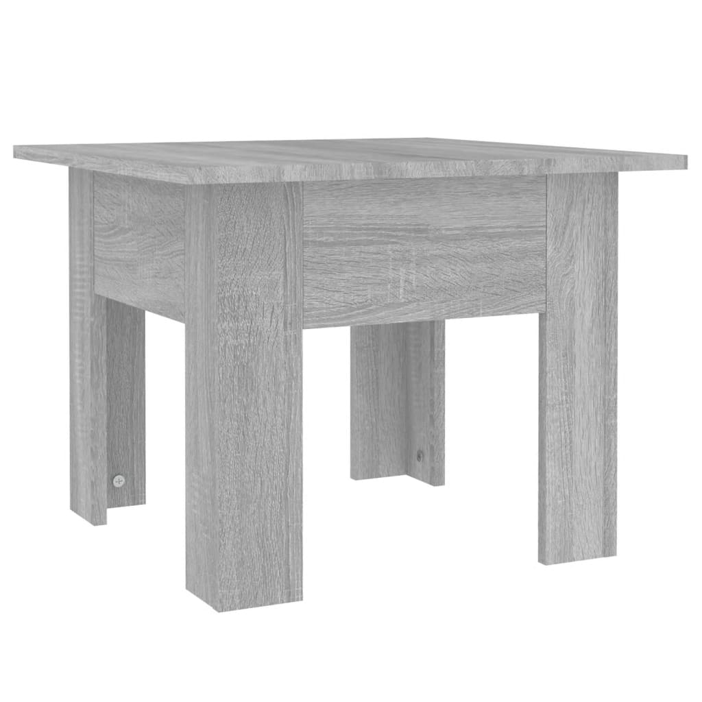Tavolino da Salotto Grigio Sonoma 55x55x42 cm in Truciolato | homemem39