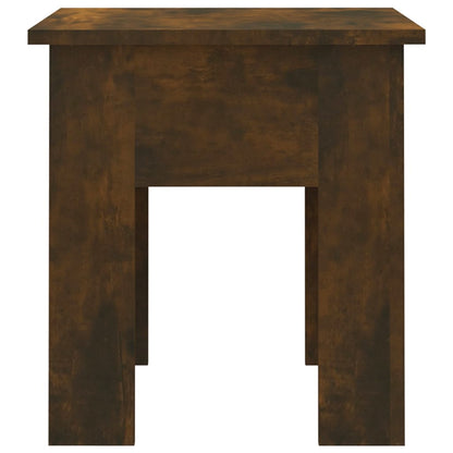 Tavolino da Salotto Rovere Fumo 40x40x42 cm in Truciolato | homemem39