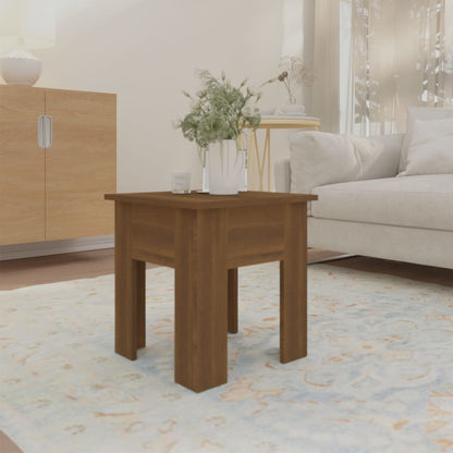 Tavolino da Salotto Rovere Marrone 40x40x42 cm in Truciolato | homemem39