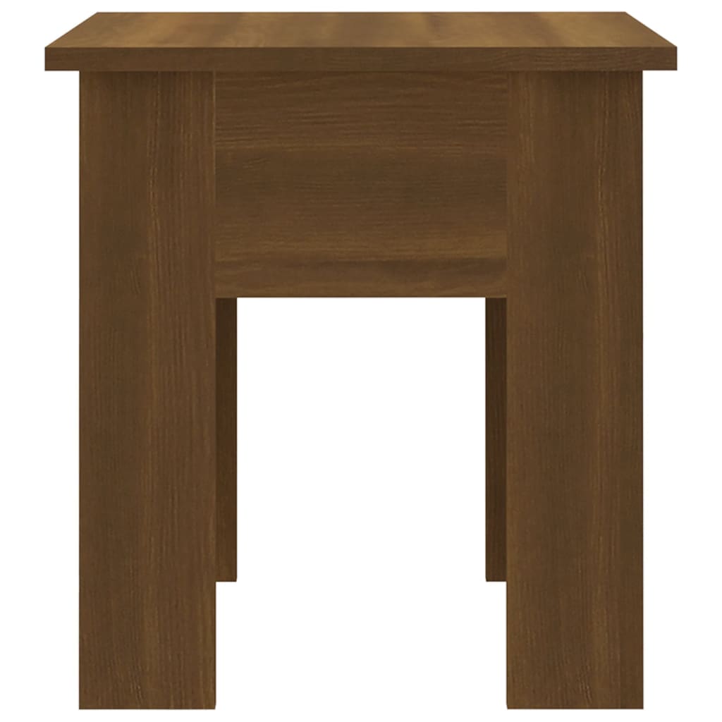 Tavolino da Salotto Rovere Marrone 40x40x42 cm in Truciolato | homemem39