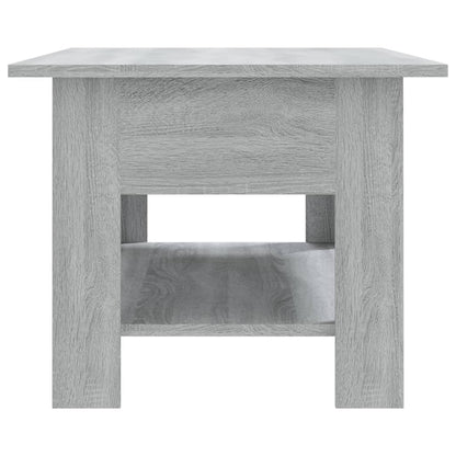 Tavolino da Salotto Grigio Sonoma 102x55x42 cm in Truciolato | homemem39