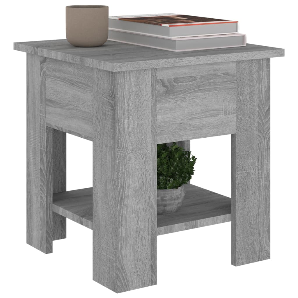 Tavolino da Salotto Grigio Sonoma 40x40x42 cm Legno Multistrato | homemem39