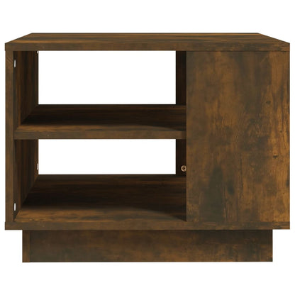 Tavolino da Salotto Rovere Fumo 55x55x43 cm in Truciolato | homemem39