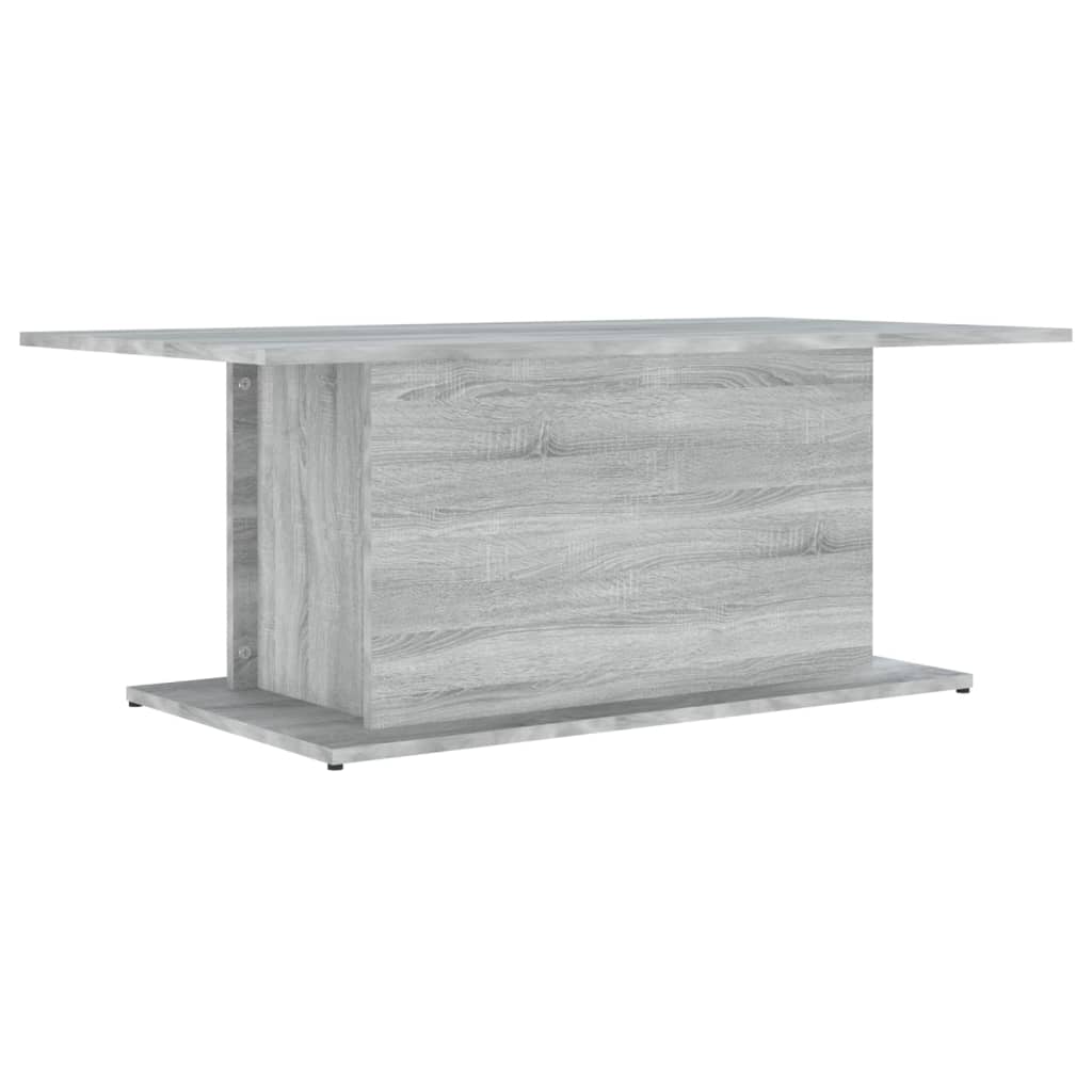 Tavolino da Salotto Grigio Sonoma 102x55,5x40 cm in Truciolato | homemem39