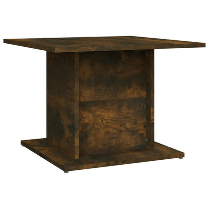 Tavolino Salotto Rovere Fumo 55,5x55,5x40cm Legno Multistrato | homemem39