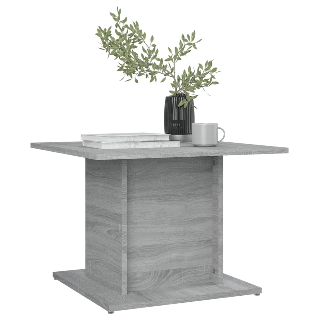 Tavolino da Salotto Grigio Sonoma 55,5x55,5x40 cm in Truciolato | homemem39