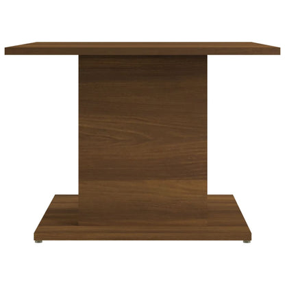 Tavolino da Salotto Rovere Marrone 55,5x55,5x40cm in Truciolato | homemem39
