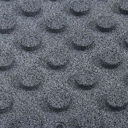 Piastrelle Anticaduta 12 pz in Gomma 50x50x3 cm Grigie