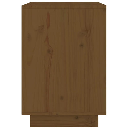 Comodini 2 pz Ambra 40x35x50 cm in Legno Massello di Pino