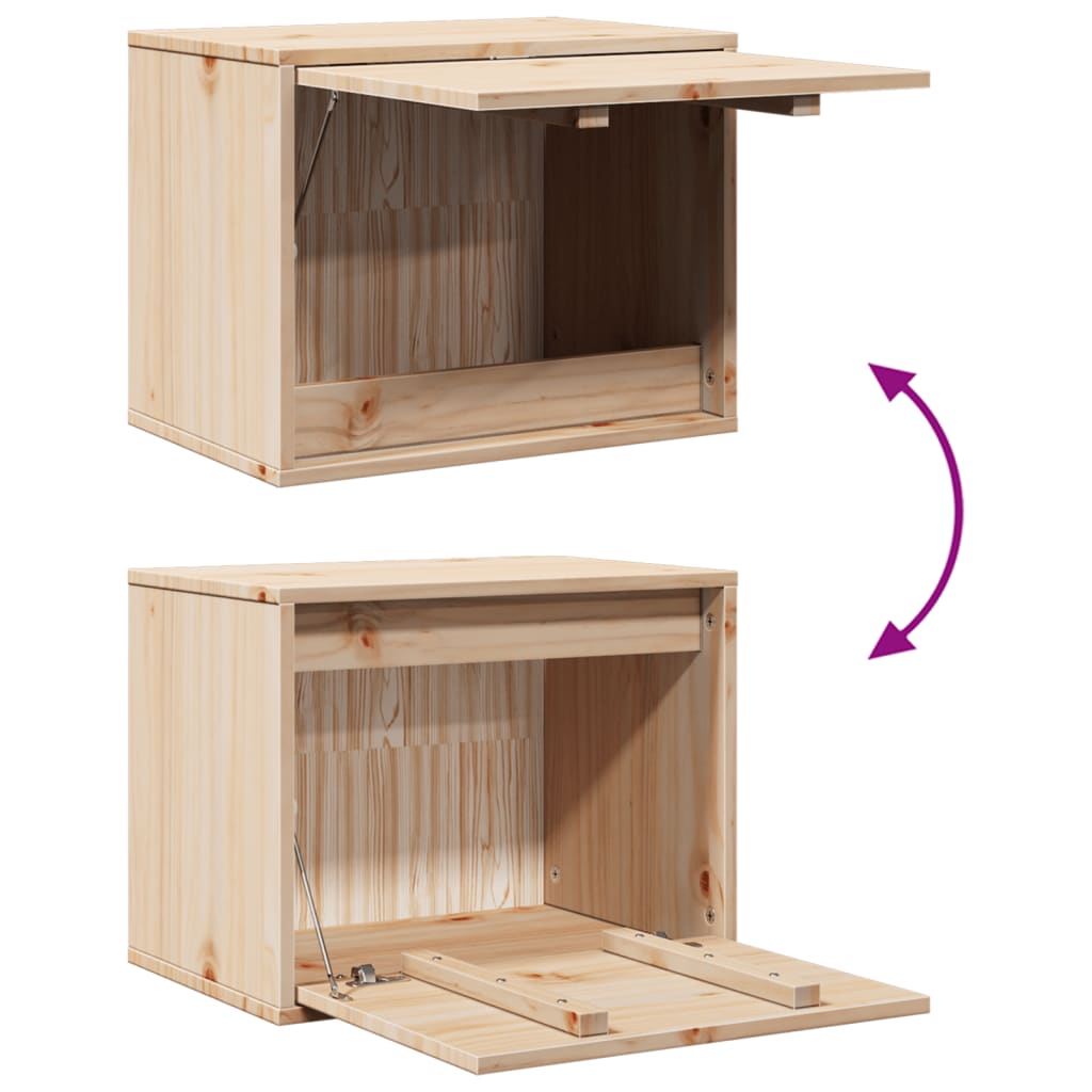 Pensile 45x30x35 cm in Legno Massello di Pino | homemem39