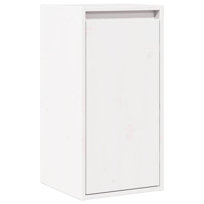 Pensile Bianco in Legno Massello di Pino