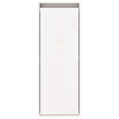Pensile Bianco 30x30x80 cm in Legno Massello di Pino | homemem39