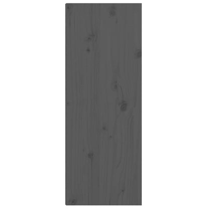 Pensile Grigio 30x30x80 cm in Legno Massello di Pino