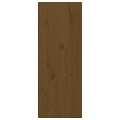 Pensili 2 pz Marrone Ambra 30x30x80cm in Legno Massello di Pino | homemem39