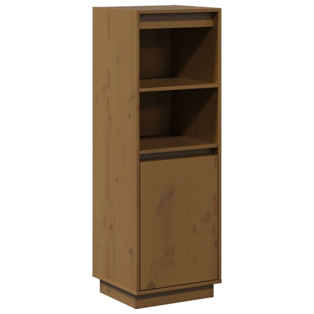 Credenza Ambra 37x34x110 cm in Legno Massello di Pino - homemem39