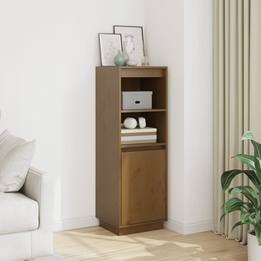 Credenza Ambra 37x34x110 cm in Legno Massello di Pino - homemem39