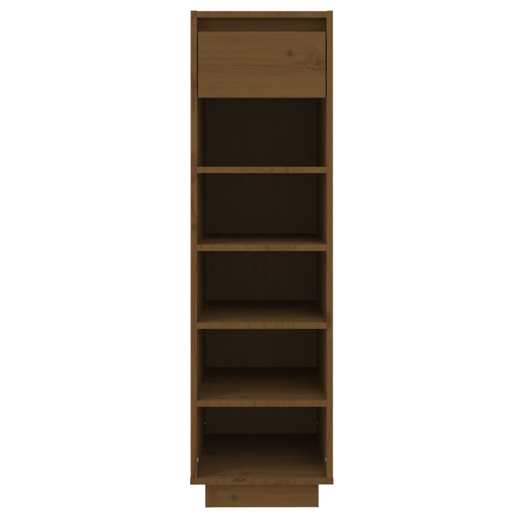 Scarpiera ambra 30x34x105 cm in Legno Massello di Pino - homemem39