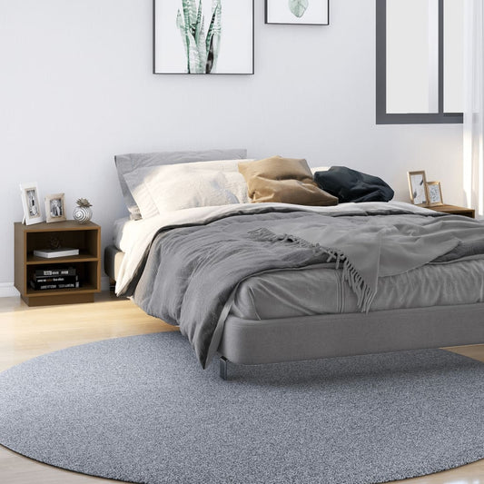 Comodini 2 pz Ambrati 40x34x40 cm in Legno Massello di Pino - homemem39
