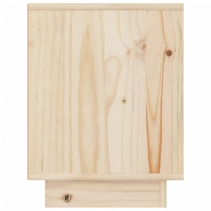 Comodini 2 pz 40x30x40 cm in Legno Massello di Pino - homemem39