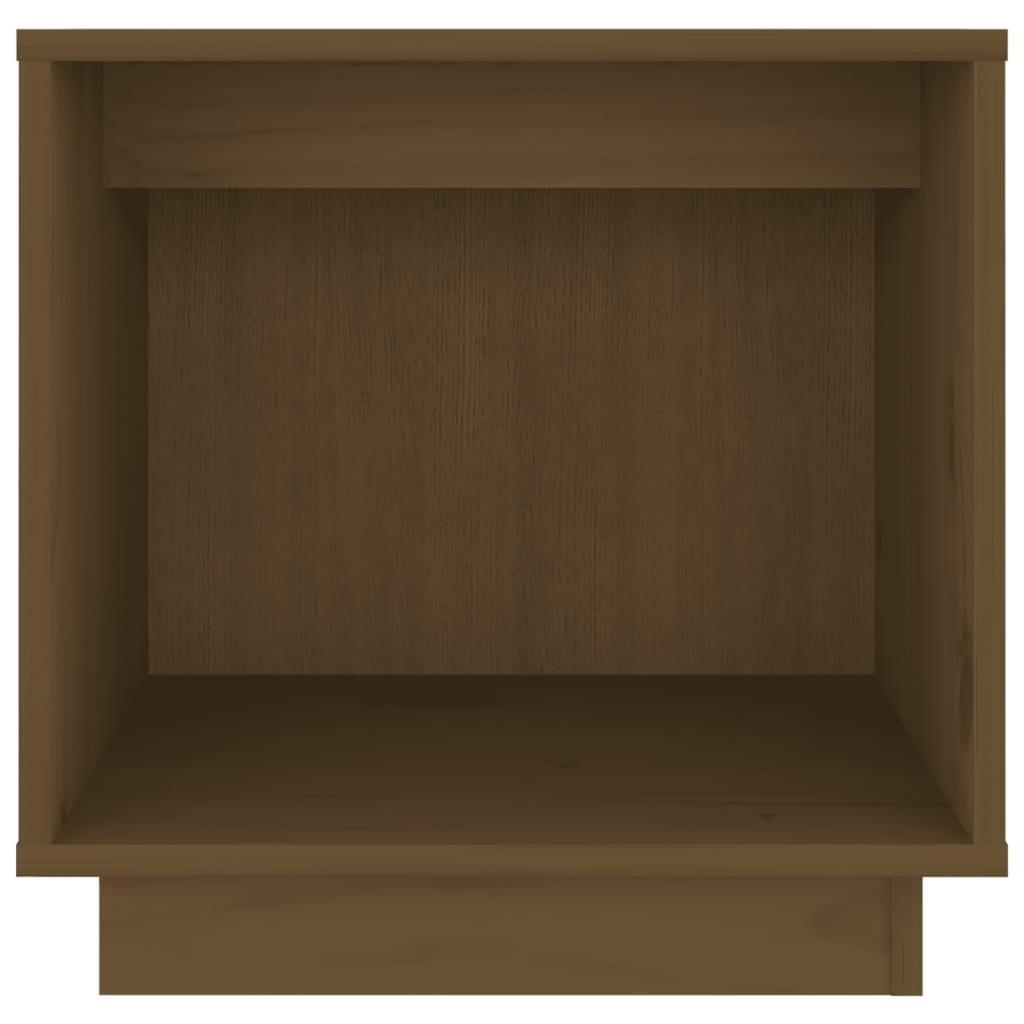 Comodini 2 pz Ambra 40x30x40 cm in Legno Massello di Pino - homemem39