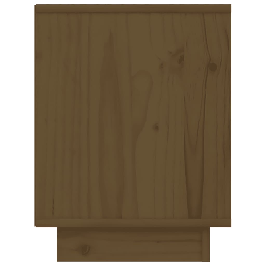 Comodini 2 pz Ambra 40x30x40 cm in Legno Massello di Pino - homemem39
