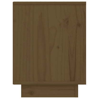 Comodini 2 pz Ambra 40x30x40 cm in Legno Massello di Pino - homemem39