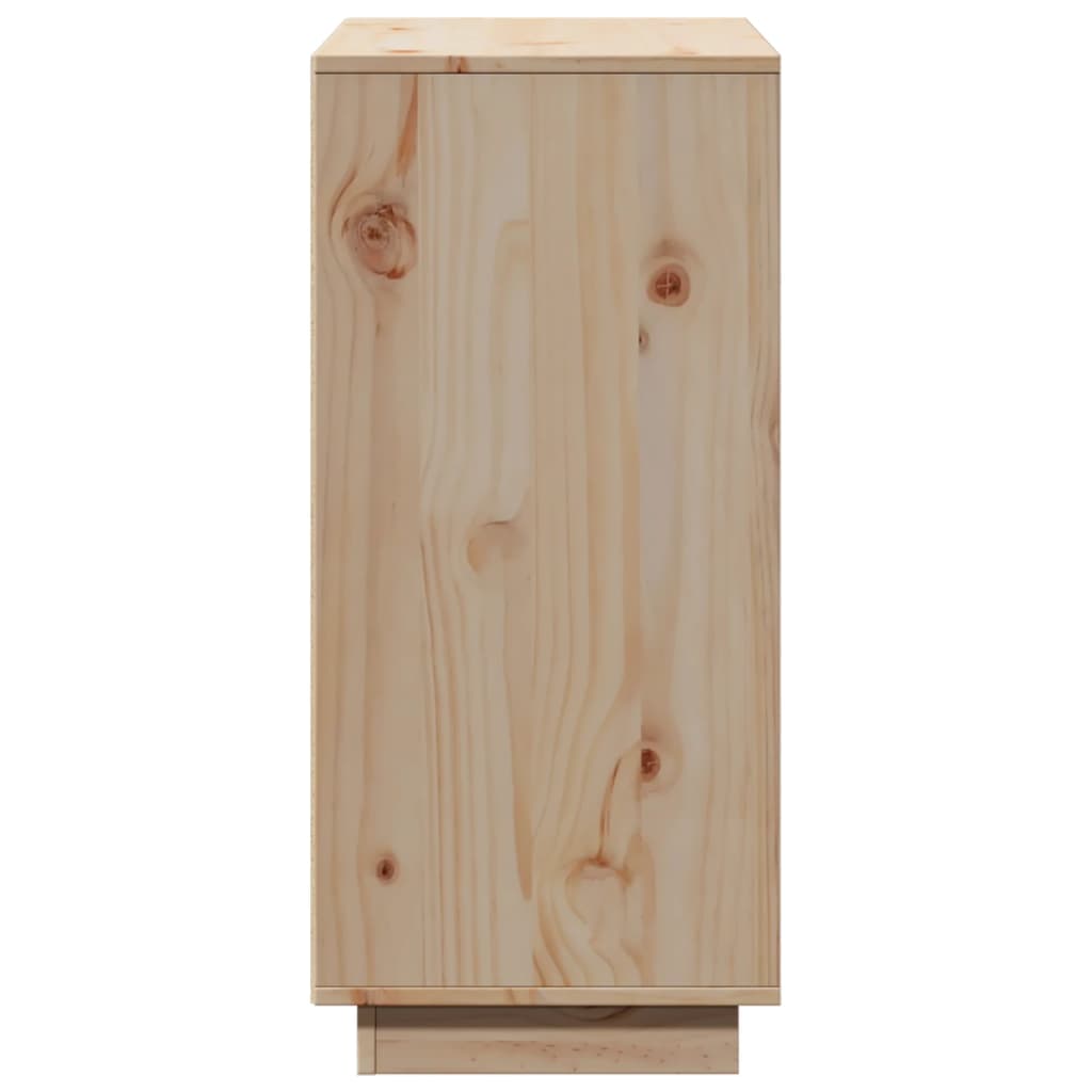 Credenza 60x34x75 cm in Legno Massello di Pino
