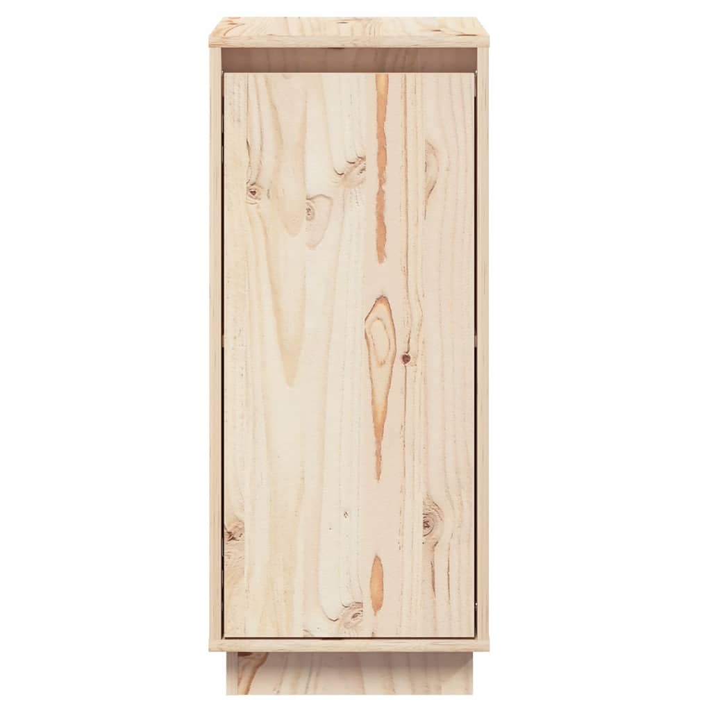 Credenze 2 pz 31,5x34x75 cm in Legno Massello di Pino - homemem39