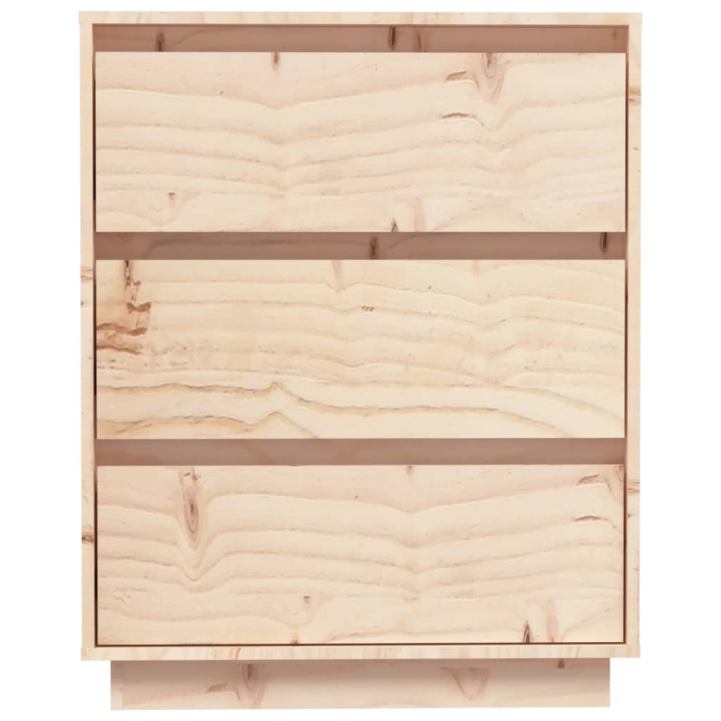 Credenza 60x34x75 cm in Legno Massello di Pino - homemem39