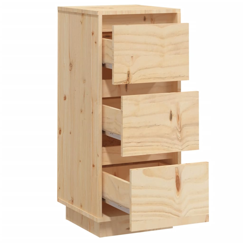 Credenza 32x34x75 cm in Legno Massello di Pino | homemem39