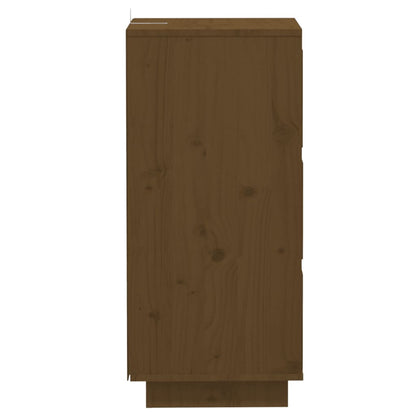 Credenze 2 pz Ambra 32x34x75 cm in Legno Massello di Pino - homemem39