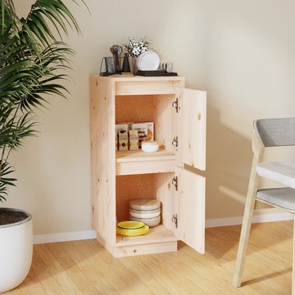 Credenza 31,5x34x75 cm in Legno Massello di Pino | homemem39