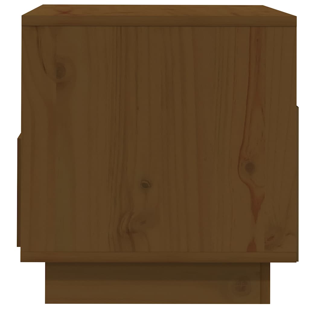 Mobile Porta TV Ambra 60x35x37 cm in Legno Massello di Pino