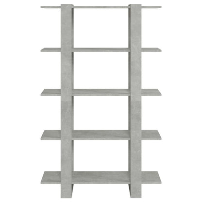 Libreria/Divisorio Grigio Cemento 100x30x160 cm | homemem39
